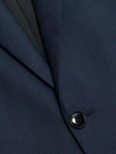 Giorgio Armani Men's Wool Single-Breasted Suit - Navy Black - Size 42 | Thumbnail 7 Giorgio Armani Men's Wool Single-Breasted Suit - Navy Black - Size 42 | Thumbnail 7