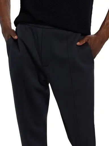 Emporio Armani Men's Jersey Joggers - Navy - Size Large | Thumbnail 6 Emporio Armani Men's Jersey Joggers - Navy - Size Large | Thumbnail 6