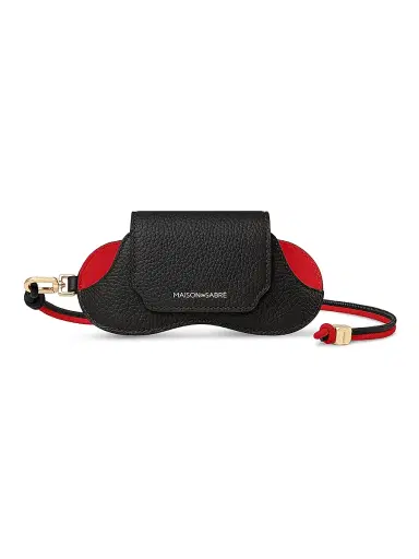 MAISON de SABRÉ Women's Leather Sunglasses Sling Case | Thumbnail 1