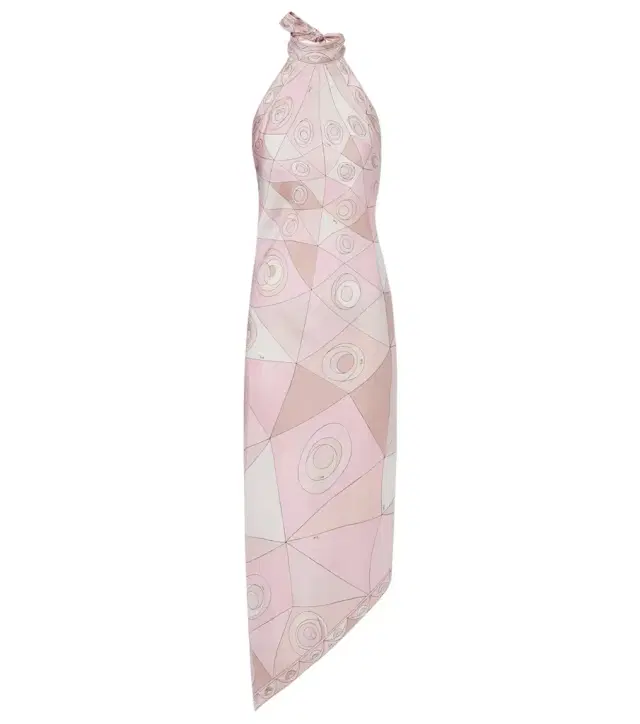 PUCCI Occhi silk twill maxi dress