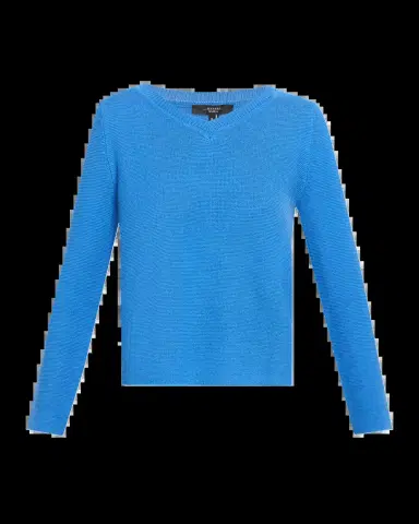 Weekend Max Mara V-Neck Cotton Knit Sweater | Thumbnail 5