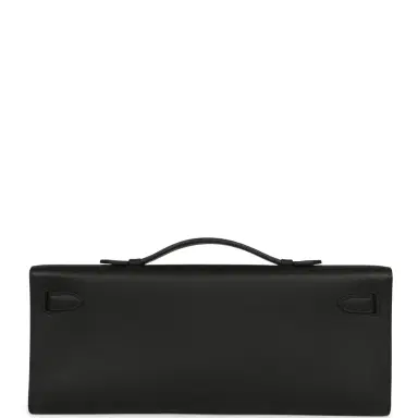 HERMÈS Hermes Kelly Cut Black Swift Gold Hardware | Thumbnail 4 HERMÈS Hermes Kelly Cut Black Swift Gold Hardware | Thumbnail 4