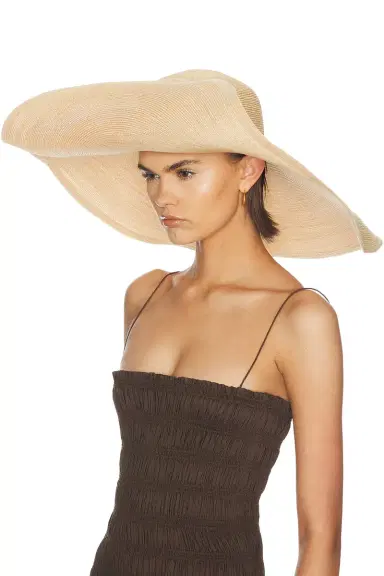 Ralph Lauren Collection Hemp Wide Brim Hat | Thumbnail 2