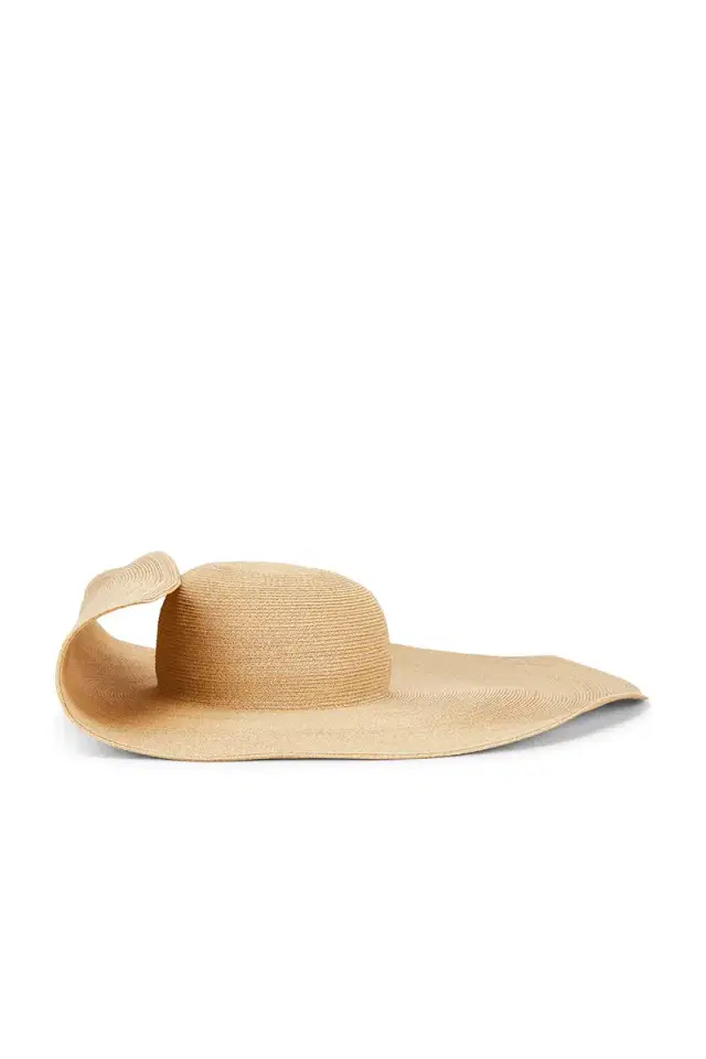 Ralph Lauren Collection Hemp Wide Brim Hat