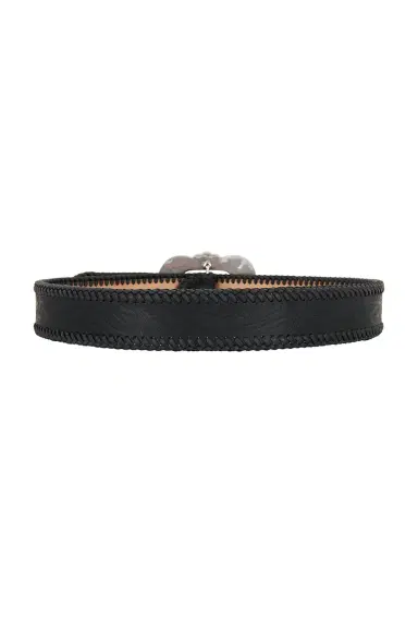 Ralph Lauren Collection Embossed Wide Belt | Thumbnail 2 Ralph Lauren Collection Embossed Wide Belt | Thumbnail 2