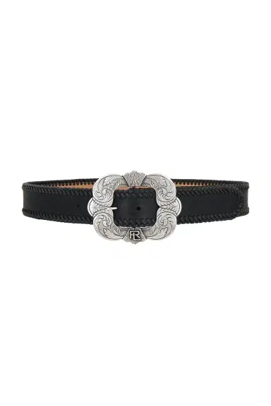 Ralph Lauren Collection Embossed Wide Belt | Thumbnail 1 Ralph Lauren Collection Embossed Wide Belt | Thumbnail 1
