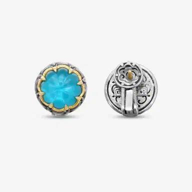 Konstantino Konstantino Angelic Sterling Silver & 18K Yellow Gold Silka Earrings by The Solist | Thumbnail 4