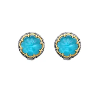 Konstantino Konstantino Angelic Sterling Silver & 18K Yellow Gold Silka Earrings by The Solist | Thumbnail 1