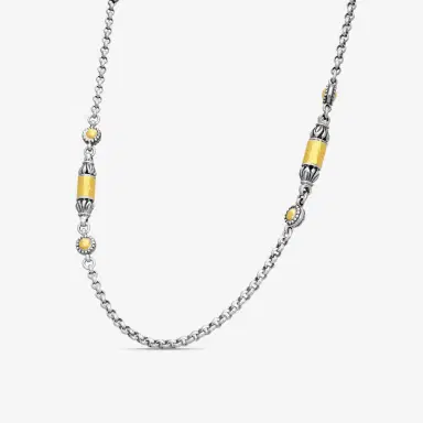 Konstantino Konstantino Aspasia Sterling Silver & 18K Yellow Gold Necklace by The Solist | Thumbnail 2
