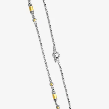 Konstantino Konstantino Aspasia Sterling Silver & 18K Yellow Gold Necklace by The Solist | Thumbnail 3