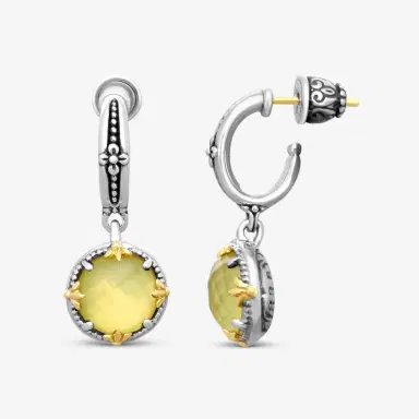 Konstantino Konstantino Gen K 2 Sterling Silver & 18K Yellow Gold Agate Earrings by The Solist | Thumbnail 3