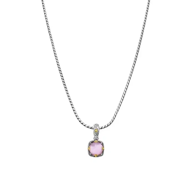 Konstantino Konstantino Gen K 2 Sterling Silver & 18K Yellow Gold Corundum Necklace by The Solist