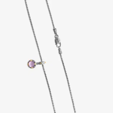Konstantino Konstantino Gen K 2 Sterling Silver & 18K Yellow Gold Corundum Necklace by The Solist | Thumbnail 3