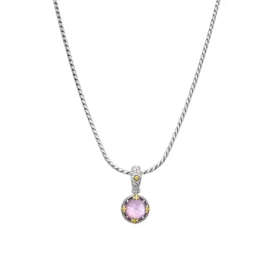 Konstantino Konstantino Gen K 2 Sterling Silver & 18K Yellow Gold Corundum Necklace by The Solist | Thumbnail 1