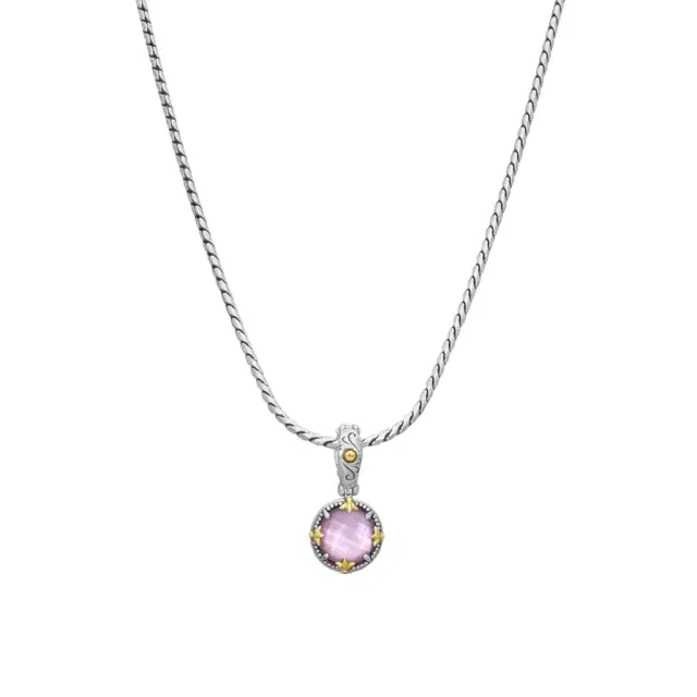 Konstantino Konstantino Gen K 2 Sterling Silver & 18K Yellow Gold Corundum Necklace by The Solist
