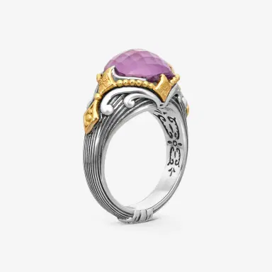 Konstantino Konstantino Gen K 2 Sterling Silver & 18K Yellow Gold Corundum Ring Sz.7 by The Solist | Thumbnail 2