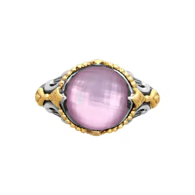 Konstantino Konstantino Gen K 2 Sterling Silver & 18K Yellow Gold Corundum Ring Sz.7 by The Solist | Thumbnail 1