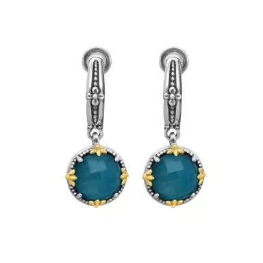 Konstantino Konstantino Gen K 2 Sterling Silver & 18K Yellow Gold Spinel Drop Earrings by The Solist | Thumbnail 1
