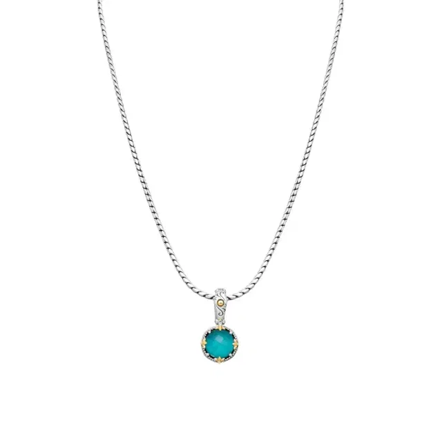 Konstantino Konstantino Gen K 2 Sterling Silver & 18K Yellow Gold Spinel Necklace by The Solist