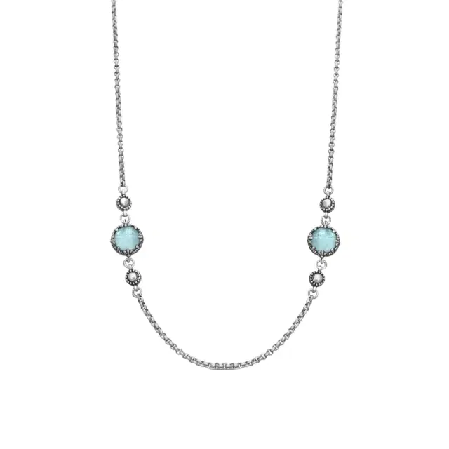 Konstantino Konstantino Gen K 2 Sterling Silver Aquamarine Necklace by The Solist