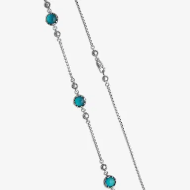 Konstantino Konstantino Gen K 2 Sterling Silver Blue Spinel Necklace by The Solist | Thumbnail 4