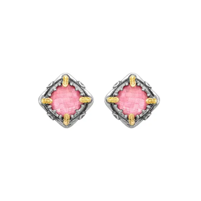 Konstantino Konstantino Gen K Sterling Silver & 18K Yellow Gold Tulite Stud Earrings by The Solist