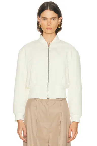 Balenciaga Cropped Bomber Jacket | Thumbnail 2 Balenciaga Cropped Bomber Jacket | Thumbnail 2