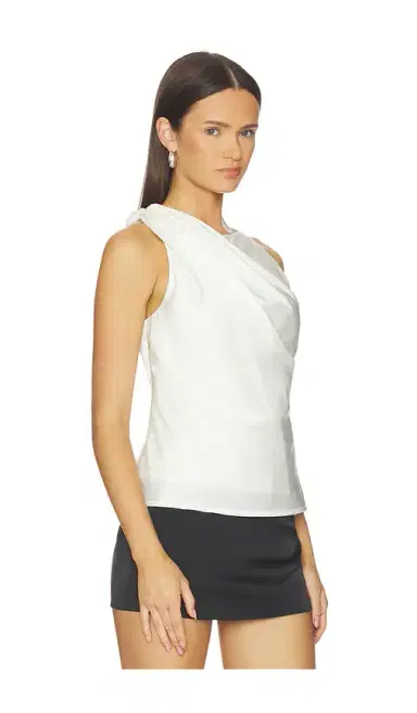 ALL THE WAYS Laney Drape Top | Thumbnail 2