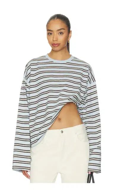 WeWoreWhat Boxy Oversized Crew Neck | Thumbnail 1 WeWoreWhat Boxy Oversized Crew Neck | Thumbnail 1