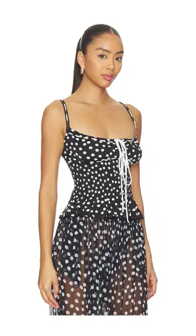 Leslie Amon Satin Top | Thumbnail 2