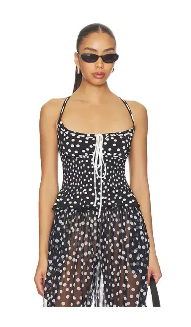 Leslie Amon Satin Top | Thumbnail 1