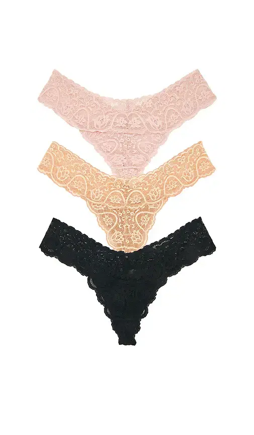 Commando Tulip Tanga 3 Pack