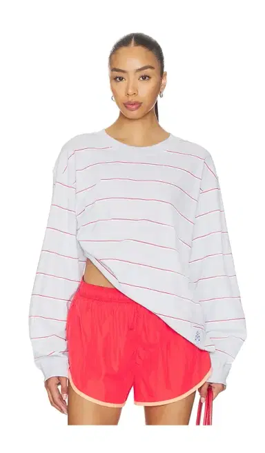 Free People x FP Movement Printed Hustle Layer Top | Thumbnail 1