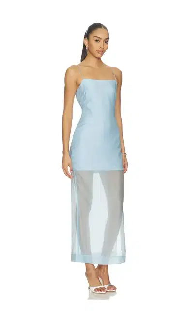 Amanda Uprichard Jenny Midi Dress | Thumbnail 2 Amanda Uprichard Jenny Midi Dress | Thumbnail 2