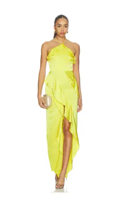 Amanda Uprichard Alessandra Maxi Dress | Thumbnail 1 Amanda Uprichard Alessandra Maxi Dress | Thumbnail 1