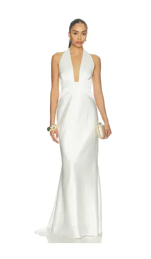 Nookie Scarlet Plunge Gown