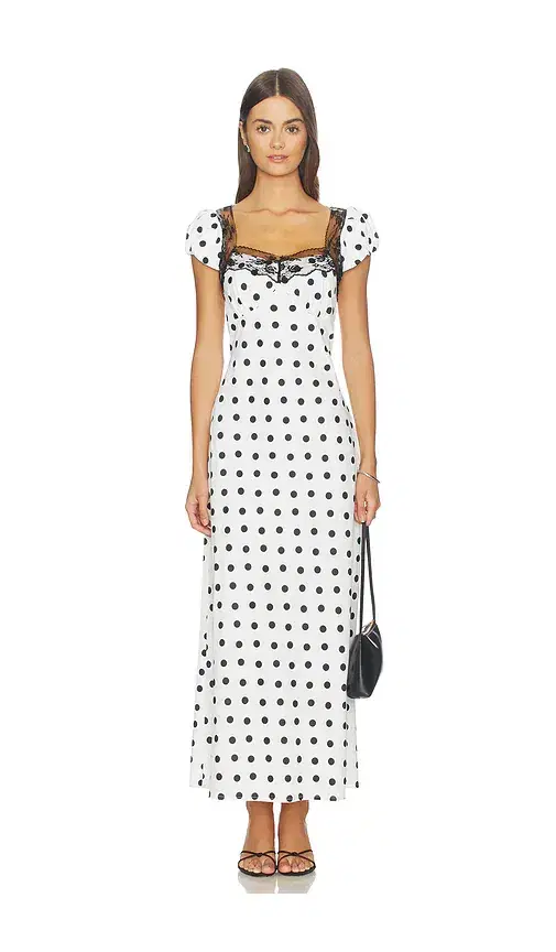 x REVOLVE Sana Satin Dress