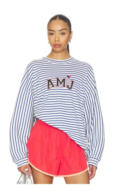 Araminta James Amj Waffle Long Sleeve Tee | Thumbnail 1