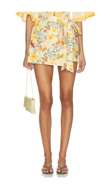 VERANDAH Mini Wrap Skirt | Thumbnail 1 VERANDAH Mini Wrap Skirt | Thumbnail 1