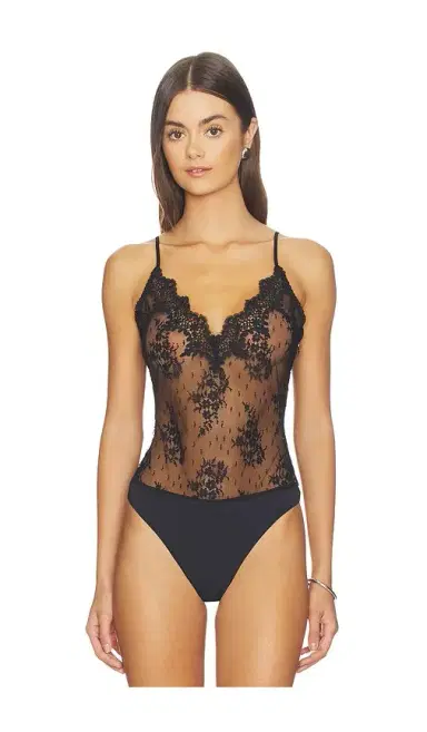 L'Agence Kaelith Lace Bodysuit | Thumbnail 2 L'Agence Kaelith Lace Bodysuit | Thumbnail 2