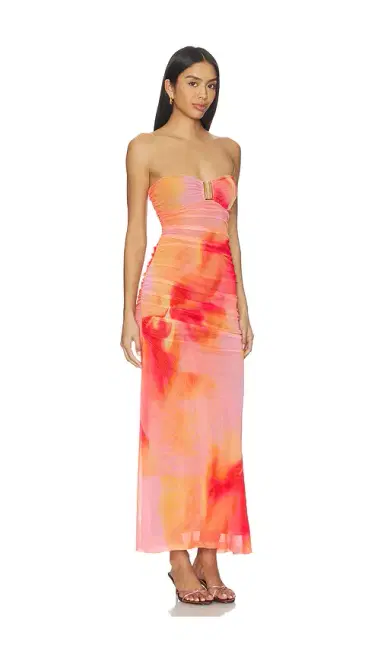 Bardot Stephanie Printed Mesh Dress | Thumbnail 2 Bardot Stephanie Printed Mesh Dress | Thumbnail 2
