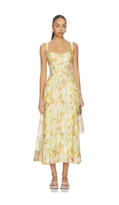 Bardot Adaline Printed Midi Dress | Thumbnail 1 Bardot Adaline Printed Midi Dress | Thumbnail 1