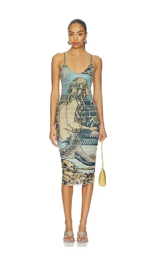 Tyler McGillivary Mermaiden Ruffle Dress