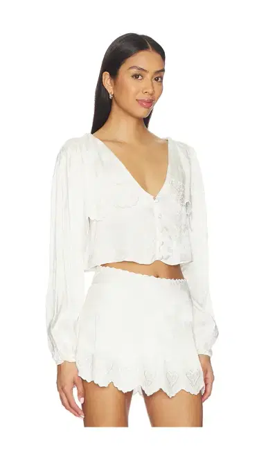 For Love & Lemons Locked Hearts Top | Thumbnail 2