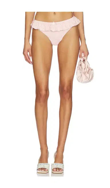 For Love & Lemons Polka Dot Ruffle Bikini Bottom | Thumbnail 1 For Love & Lemons Polka Dot Ruffle Bikini Bottom | Thumbnail 1