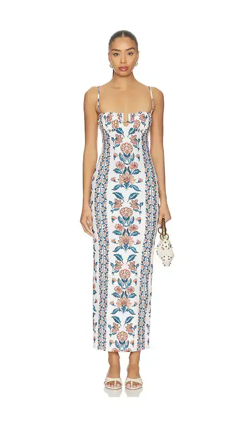Montce Petal Long Slip Dress