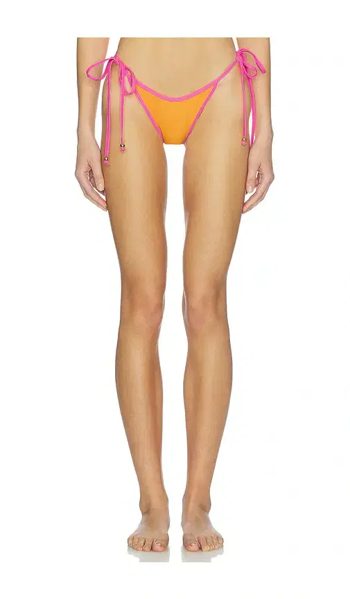 Bind Dipped Cheeky Tie Bikini Bottom