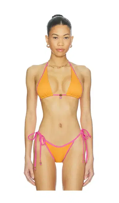 Kulani Kinis Bind Tie Halter Bikini Top | Thumbnail 1 Kulani Kinis Bind Tie Halter Bikini Top | Thumbnail 1