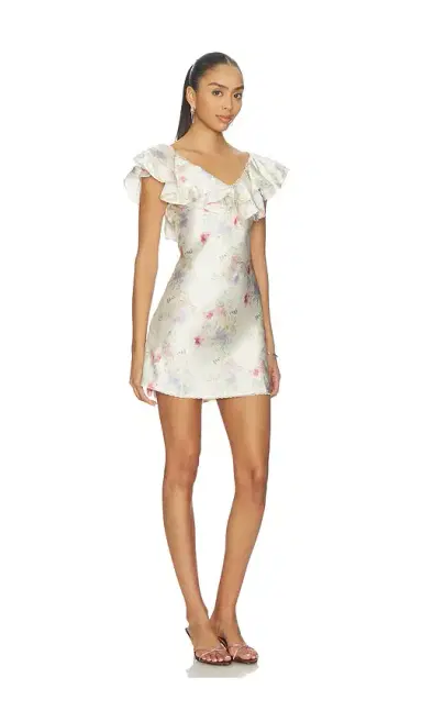 For Love & Lemons Lulu Shell Mini Dress | Thumbnail 2 For Love & Lemons Lulu Shell Mini Dress | Thumbnail 2