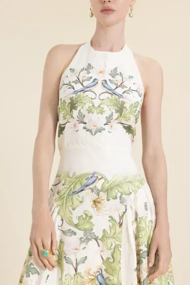 Agua by Agua Bendita Balsa Midi Dress | Thumbnail 3